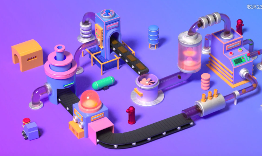 动画制作方式3D电商